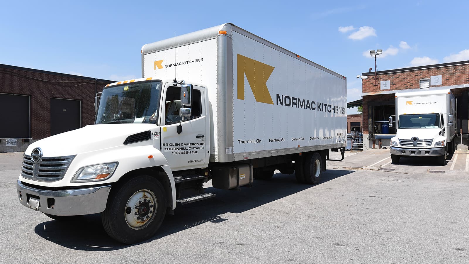 Normac delivery trucks