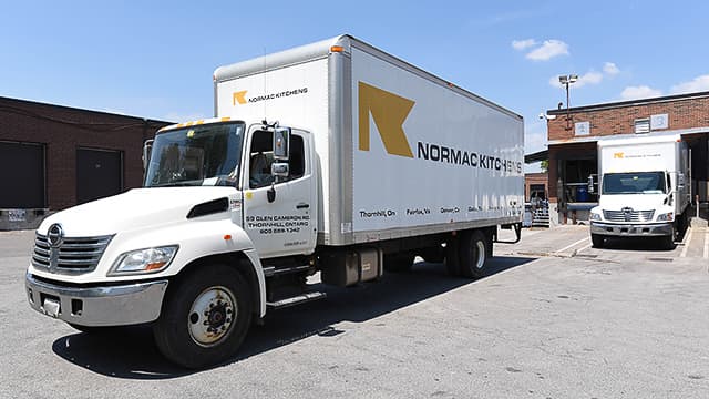 Normac delivery trucks