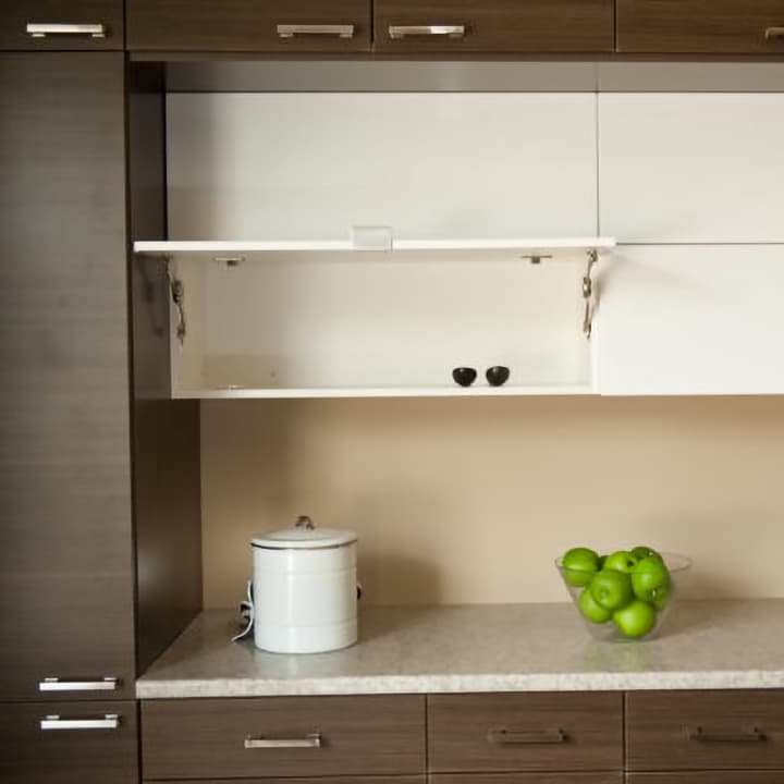 flip top cabinetry doors